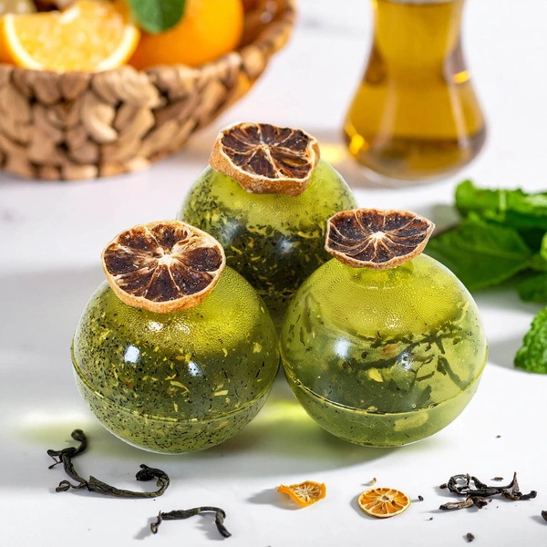 Μπαλάκια τσαγιού από ισομαλτόζη ως κομψή ιδέα για δώρο