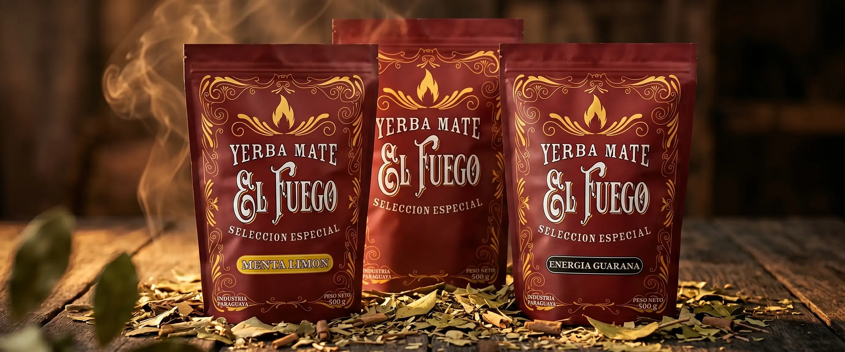 Τρεις ποικιλίες yerba mate της El Fuego – πραγματικά δυνατή yerba mate.