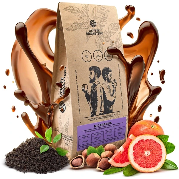 Bro Coffee Roastery Νικαράγουα Colibrí Azul: Κόκκοι καφέ ειδικής ποιότητας με νότες γκρέιπφρουτ, ξηρών καρπών και τσαγιού.