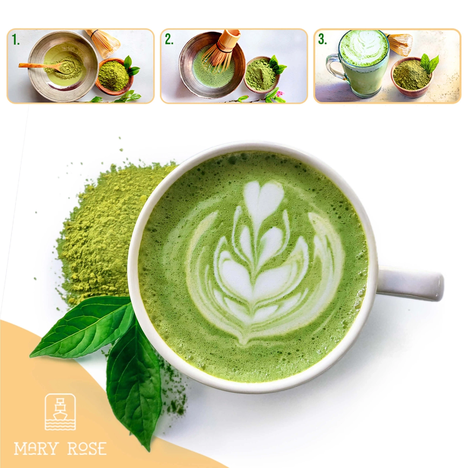 Πώς να φτιάξετε matcha latte βήμα προς βήμα