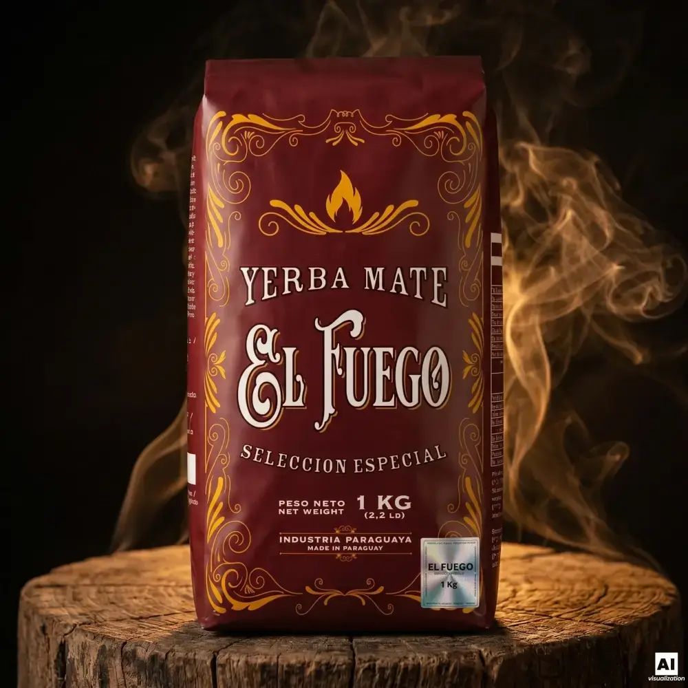 Η πιο δυνατή yerba mate – El Fuego Elaborada 1 κιλό.