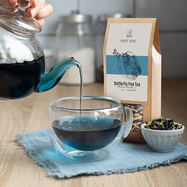 Butterfly Pea Tea - το μπλε τσάι από το Clitoria ternatea. Ανακαλύψτε τις ιδιότητες και τις χρήσεις του!