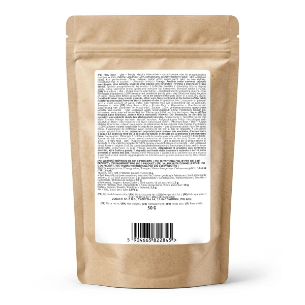 Mary Rose – Purple Matcha Alternative – Ube (σε σκόνη) 50 γρ