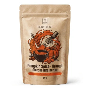 Mary Rose – Orange Matcha Alternative – Pumpkin Spice (σε σκόνη) 50 γρ