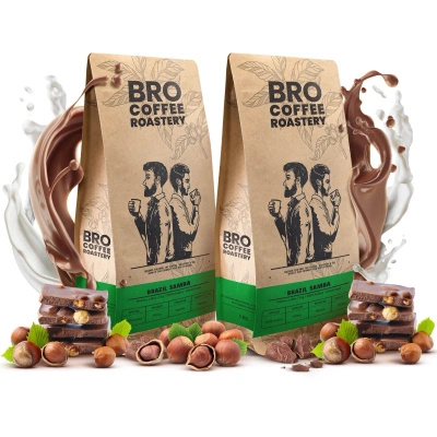 Σετ καφέ Bro Coffee Roastery Brazil Samba 2x1kg (2kg)