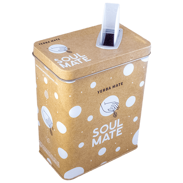 Σετ Yerbera Yerba Mate Soul Mate Organica 0.5kg Palo Santo
