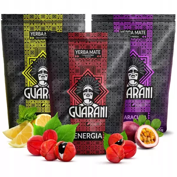 Yerba Mate Guarani 3x500g Διάφορα μείγματα