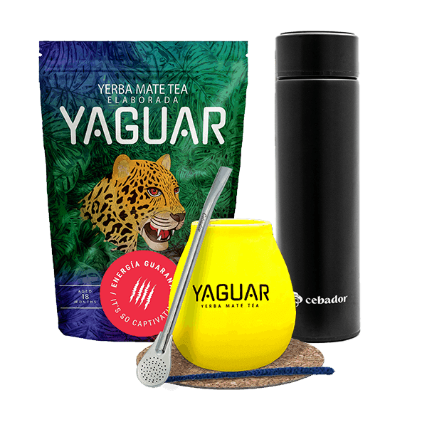 Σετ Yerba Mate Yaguar Energia 500g 0,5kg Θερμός