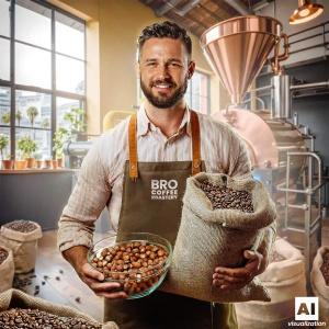 Σετ καφέ Bro Coffee Roastery Brazil Guaxupe + Brazil Samba 2x1kg (2kg)