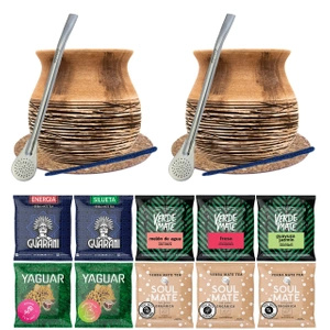 Σετ mate τσάι Mate Cup 10x50g