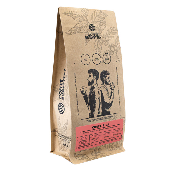 Bro Coffee Roastery - Καφές ολόκληρος Κόστα Ρίκα San Rafael Speciality 400g