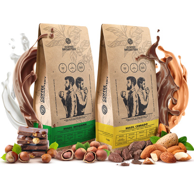 Σετ καφέ Bro Coffee Roastery Brazil Samba + Brazil Cerrado 2x1kg (2kg)
