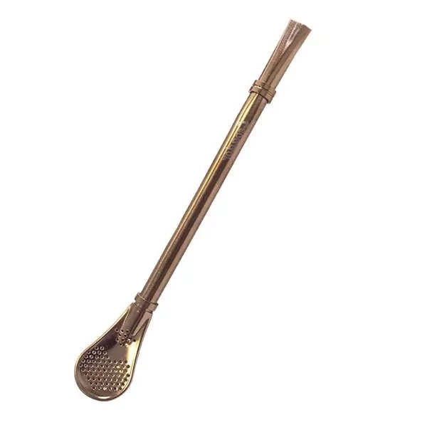 Bombilla Gringo ροζ χρυσό