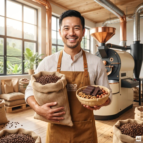 Bro Coffee Roastery – Καφές ολόκληρος Pure Crema 1 κιλό