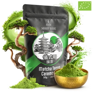 Mary Rose – Ιαπωνικό πράσινο τσάι Matcha Tenno (BIO) Τελετουργικό 50 γρ.