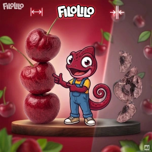 FiloLilo – Λυοφιλιωμένα βύσσινα (ολόκληρα, χωρίς κουκούτσι) 20 γρ.