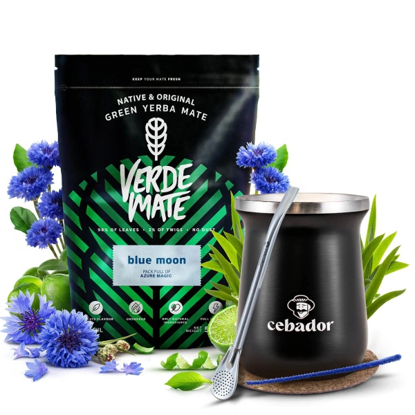 Σετ Yerba Mate Verde Mate 500γρ 0,5κιλά Θερμικό Κύπελλο Mate TermoMate PRO