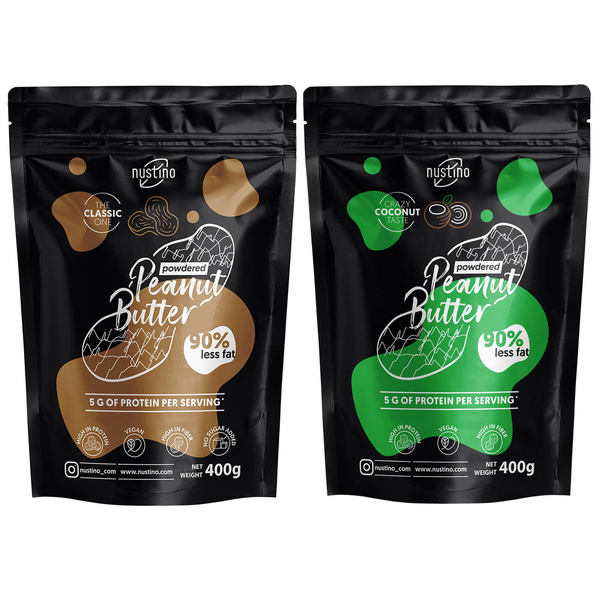 Nustino - Φυστικοβούτυρο σε σκόνη 2x400g