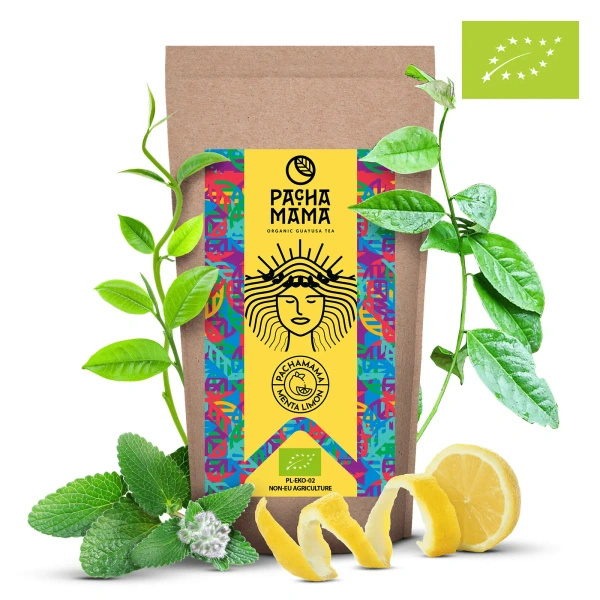 Guayusa Pachamama Menta Limon 250 γρ (βιολογικό)
