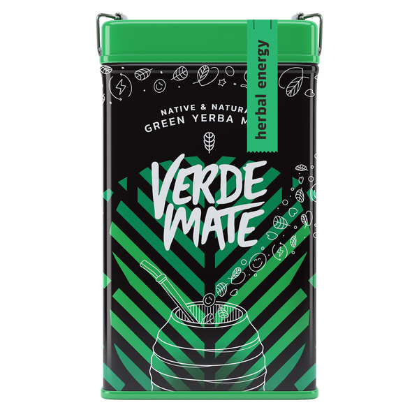Yerbera – Μεταλλικό κουτί + Verde Mate Green Herbal Energy 0,5 κιλά