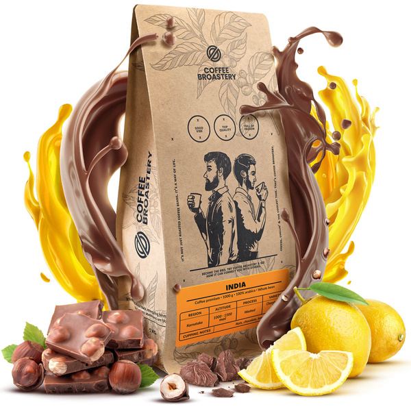 Bro Coffee Roastery - Καφές ολικής άλεσης Ινδία Karnataka Premium 400g