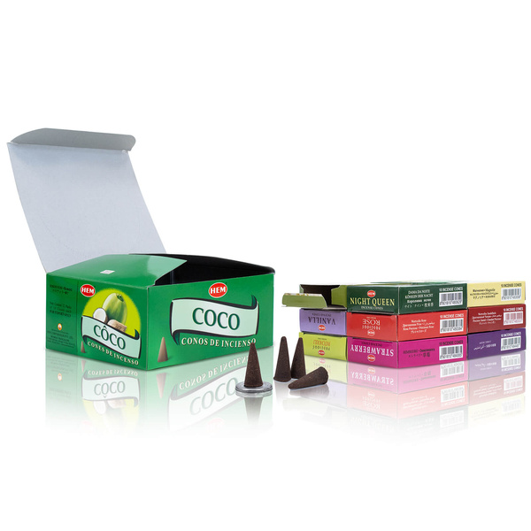 Κώνοι λιβανιού HEM – μείγμα 12 αρωμάτων