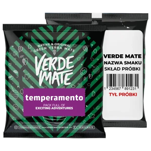 Σετ Yerba Mate Πράσινο 500g Mate Gourd Bombilla 10x50g