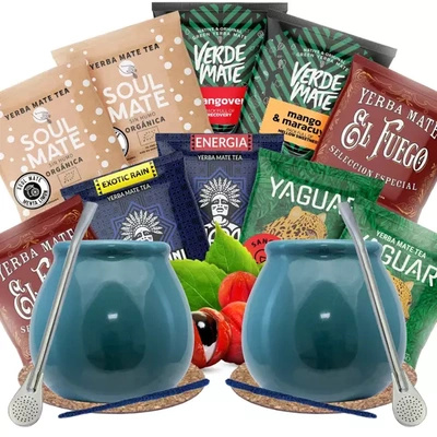 Σετ 500g Yerba Mate 10 x 50g για δύο άτομα