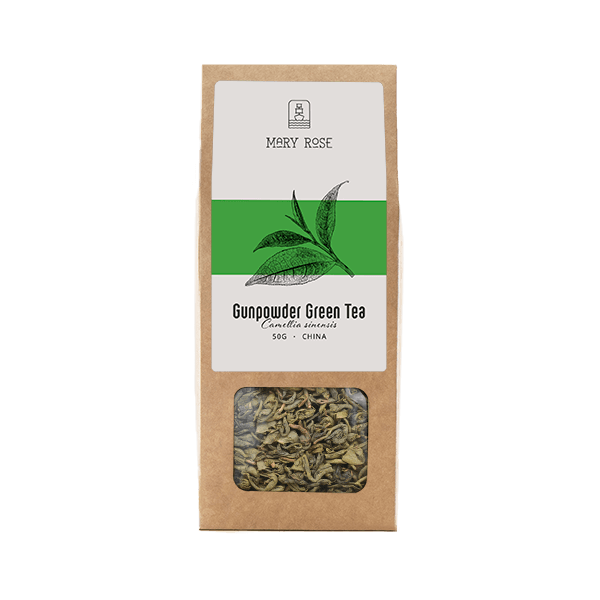 Mary Rose - Πράσινο τσάι Gunpowder - 50g