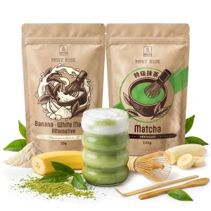 Σετ για χρωματιστό Matcha Latte: Matcha + White Matcha + αξεσουάρ