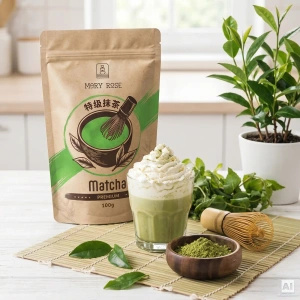 Mary Rose – Κινεζικό πράσινο τσάι Matcha Premium 100 γρ.
