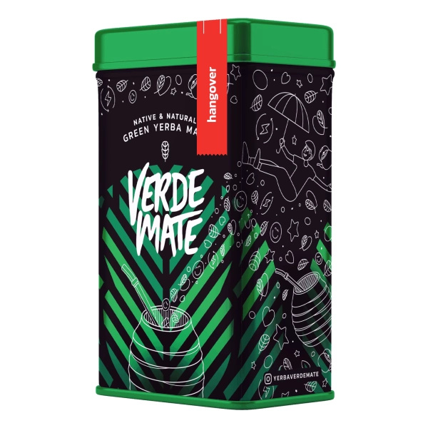 Yerbera – Μεταλλικό κουτί + Verde Mate Green Hangover 0,5 κιλά