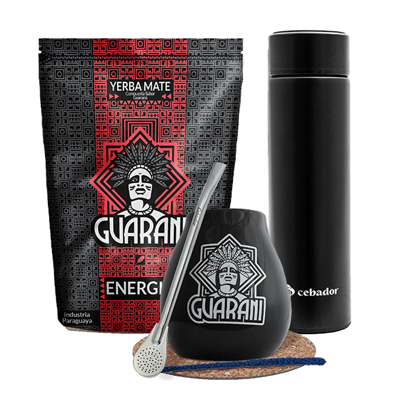 Σετ Yerba Mate Guarani Energia 500g Θερμός