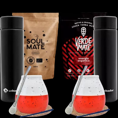 Σετ Yerba Mate για δύο + Θερμός