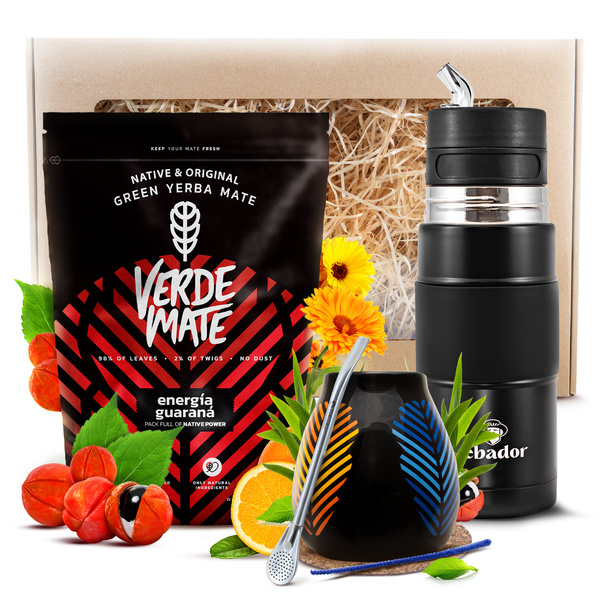 Σετ δώρου Yerba Mate Verde Mate 400γρ 0,4κιλά + Yerbomos X