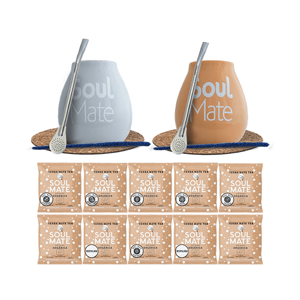 Yerba Mate Starter Kit για ζευγάρια 10x50g EXTRA