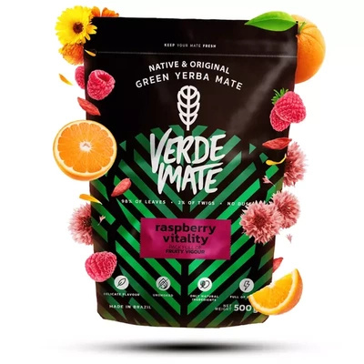 Verde Mate Green Raspberry Vitality 0,5 κιλά