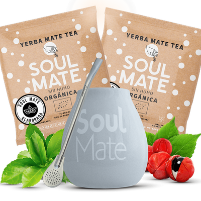 Yerba mate σετ Bombilla Calabach Matero