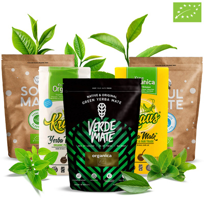 Σετ βιολογικού τσαγιού Yerba Mate 5x0,5kg