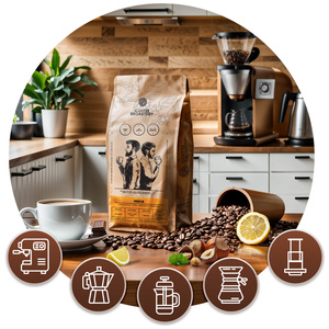 Bro Coffee Roastery - Καφές ολικής άλεσης Ινδία Karnataka Premium 400g