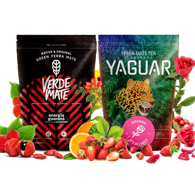 Σετ Yerba Mate: Verde Mate + Yaguar