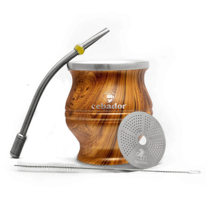 Set Yerba Verde Mate Mas IQ 0,5kg + TermoColador
