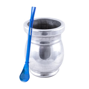 Κύπελλο Palo Santo Mate + Bombilla Gringo Blue