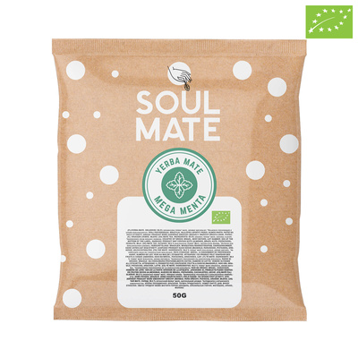 Soul Mate Organica Mega Menta 50 γρ (βιολογικό)