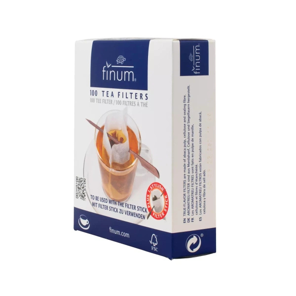 Χάρτινα φίλτρα τσαγιού (100 τεμάχια) με στικ