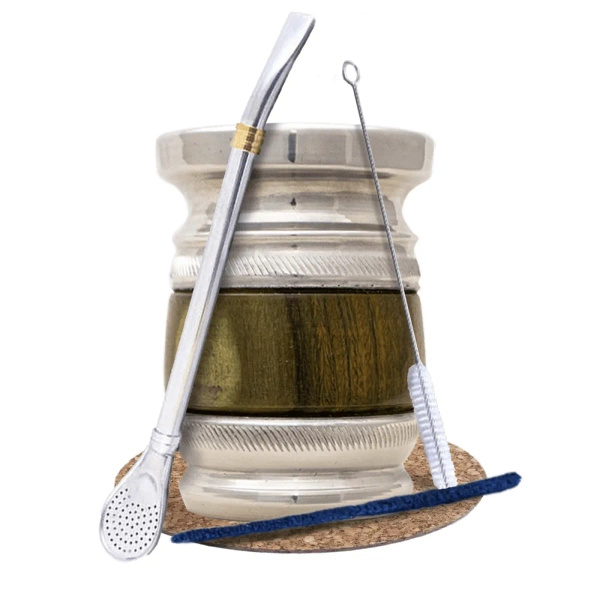 Σετ αξεσουάρ Yerba Mate: Palo Santo + Bombilla Anillo