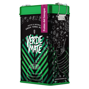 Yerbera – Μεταλλικό κουτί + Verde Mate Green Frutos del Bosque 0,5 κιλά