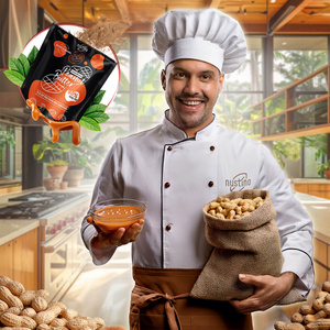 Nustino – Φυστικοβούτυρο σε σκόνη – Salted Caramel (χωρίς προσθήκη ζάχαρη) 400 γρ.