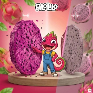 FiloLilo – Λυοφιλιωμένο φρούτο του δράκου (φέτες) 20 γρ.