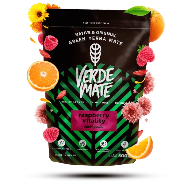 Verde Mate Green Raspberry Vitality 0,5 κιλά